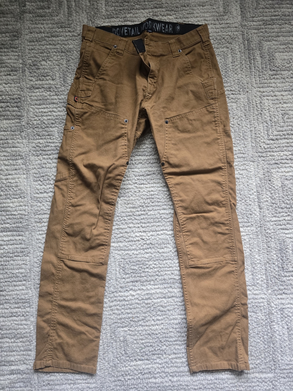 Women's Dovetail Workwear pants in Tan